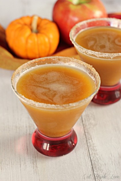 Apple Pumpkin Martini - thanksgiving