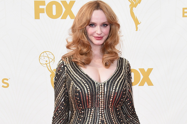 LOS ANGELES, CA - SEPTEMBER 20: Actress Christina Hendricks attends the 67th Annual Primetime Emmy Awards at Microsoft Theater on September 20, 2015 in Los Angeles, California. (Photo by Jason Merritt/Getty Images)