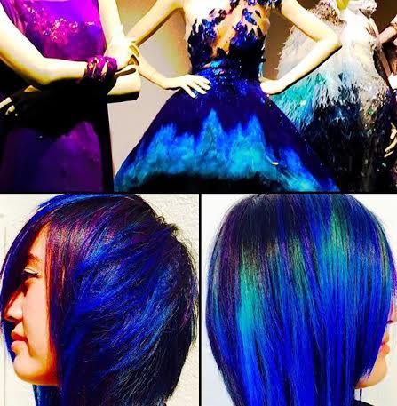 special effects halloween hair coloring