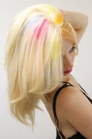 rainbow hair colorist