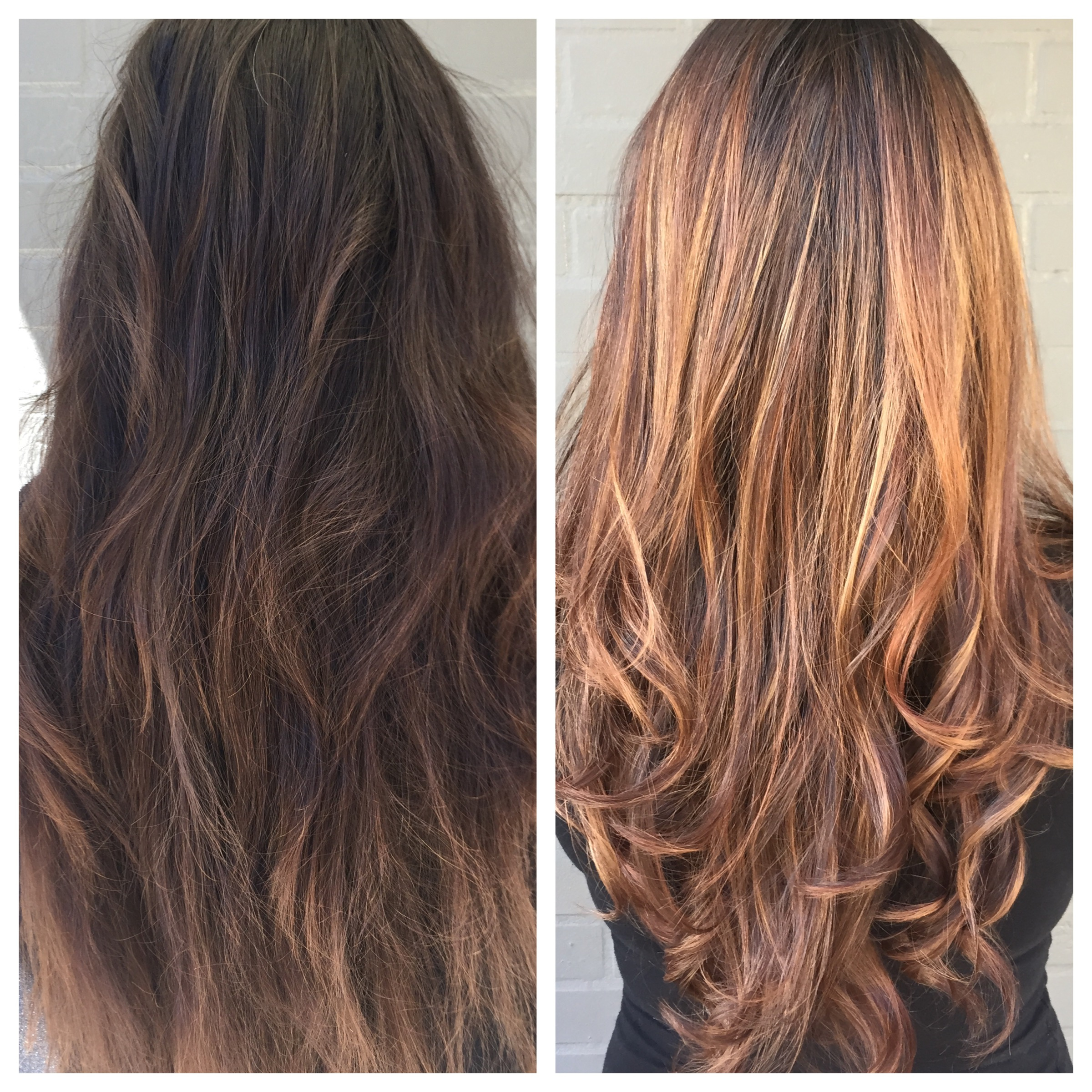 great hair for under $20, before and after
